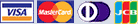 Visa, MasterCard, Diners Club, JCB Visa, MasterCard, Diners Club, JCB