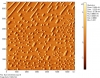 Regular NaCl structures grown at mica surface